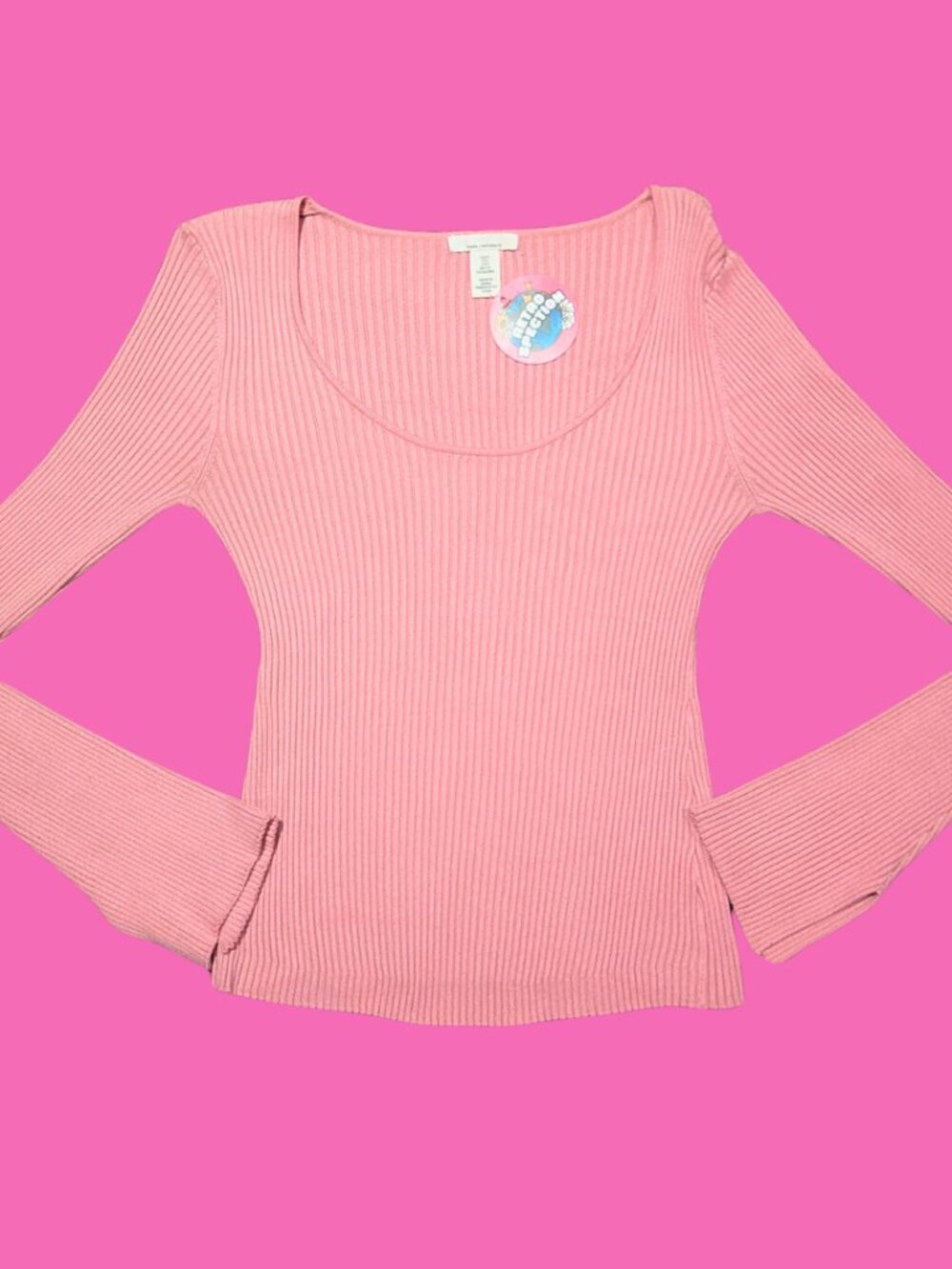 H&M Pink Long Sleeves Maternity Shirt Size S